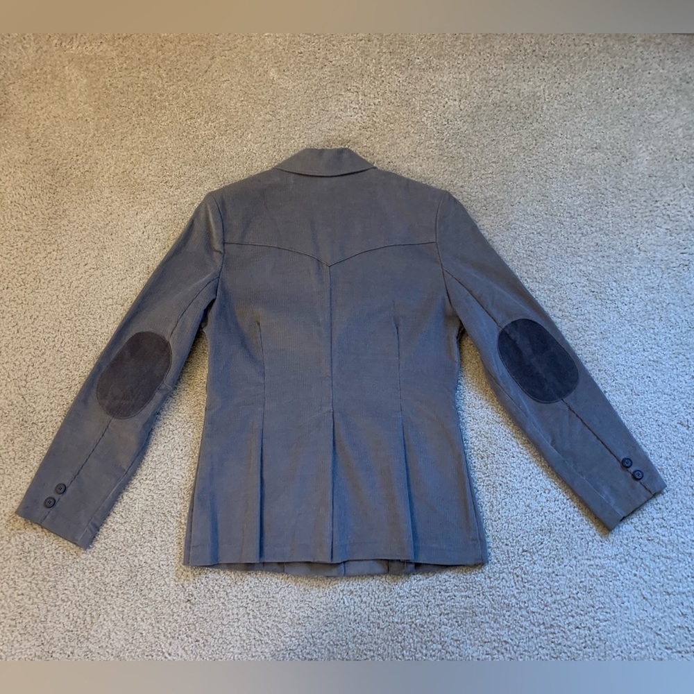 Vintage Corduroy Gray Blazer by Wrangler - Picture 7 of 12
